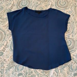 XS Banana Republic Blue Short Sleeve Blouse Top